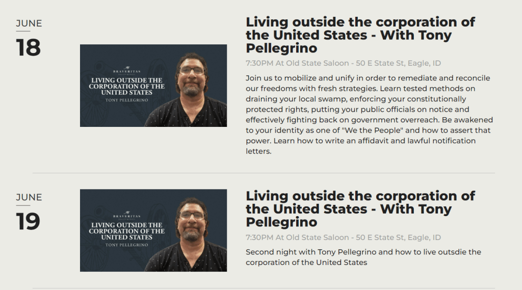 Tony Pellegrino speaking at Braveritas&nbsp;2024